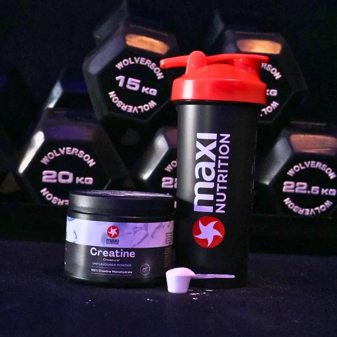 MaxiNutrition Creapure kreatin monohydrat pulver 250g styrke