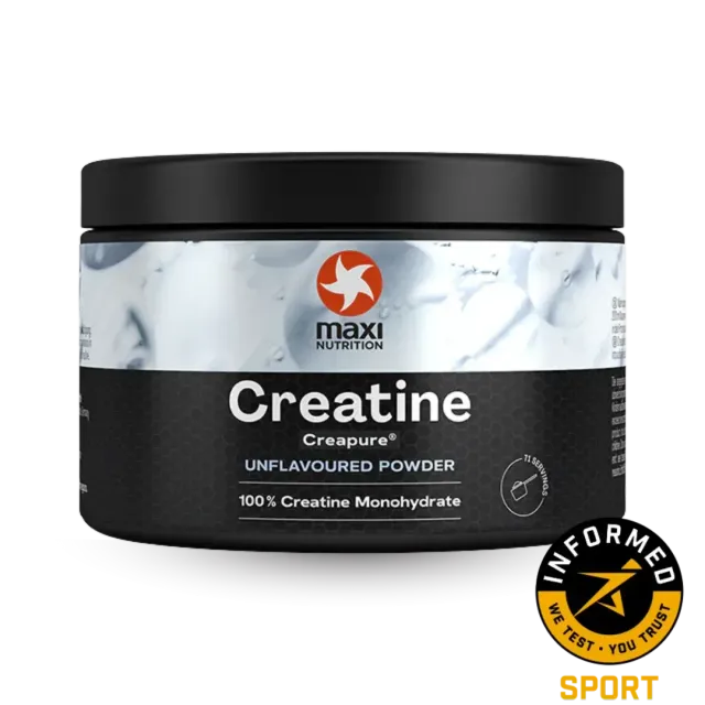MaxiNutrition Creapure kreatin monohydrat pulver 250g styrke