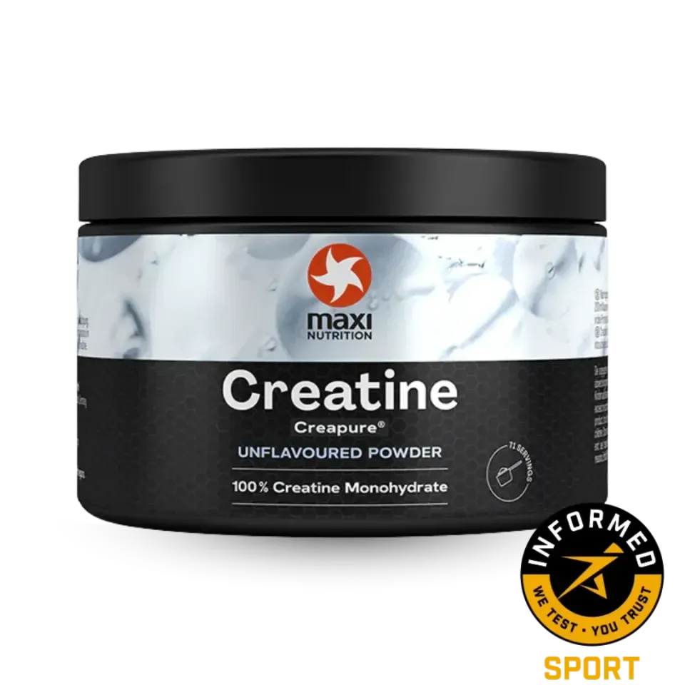 MaxiNutrition Creapure kreatin monohydrat pulver 250g styrke