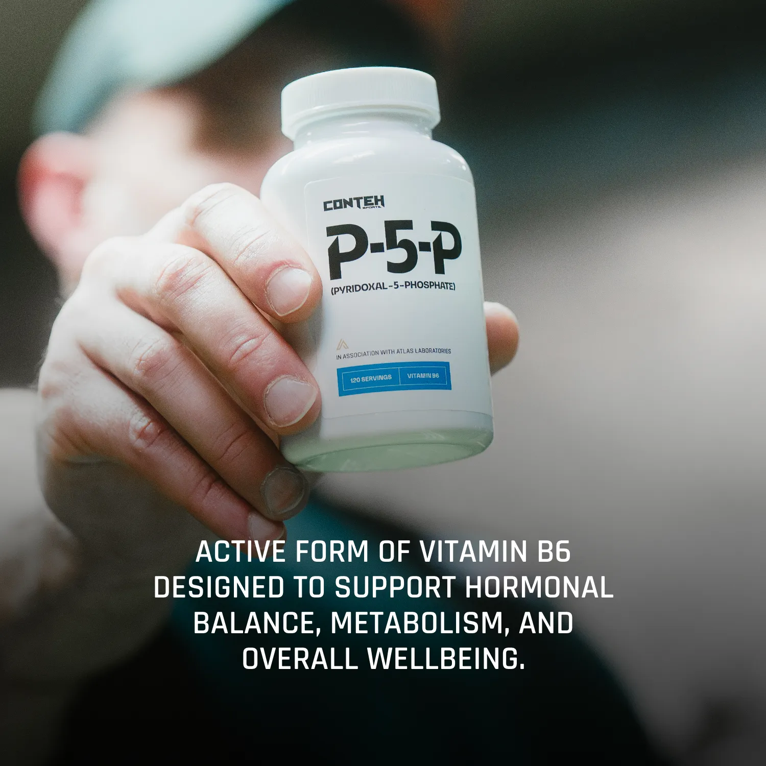 Conteh Sports P-5-P vitamin B6 kapsler 100 mg