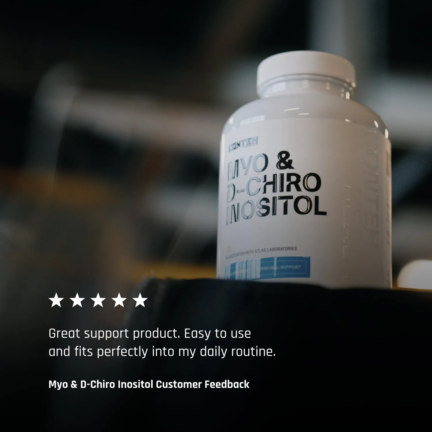 Conteh Sports Myo D-Chiro Inositol kapsler 4 stk dosis