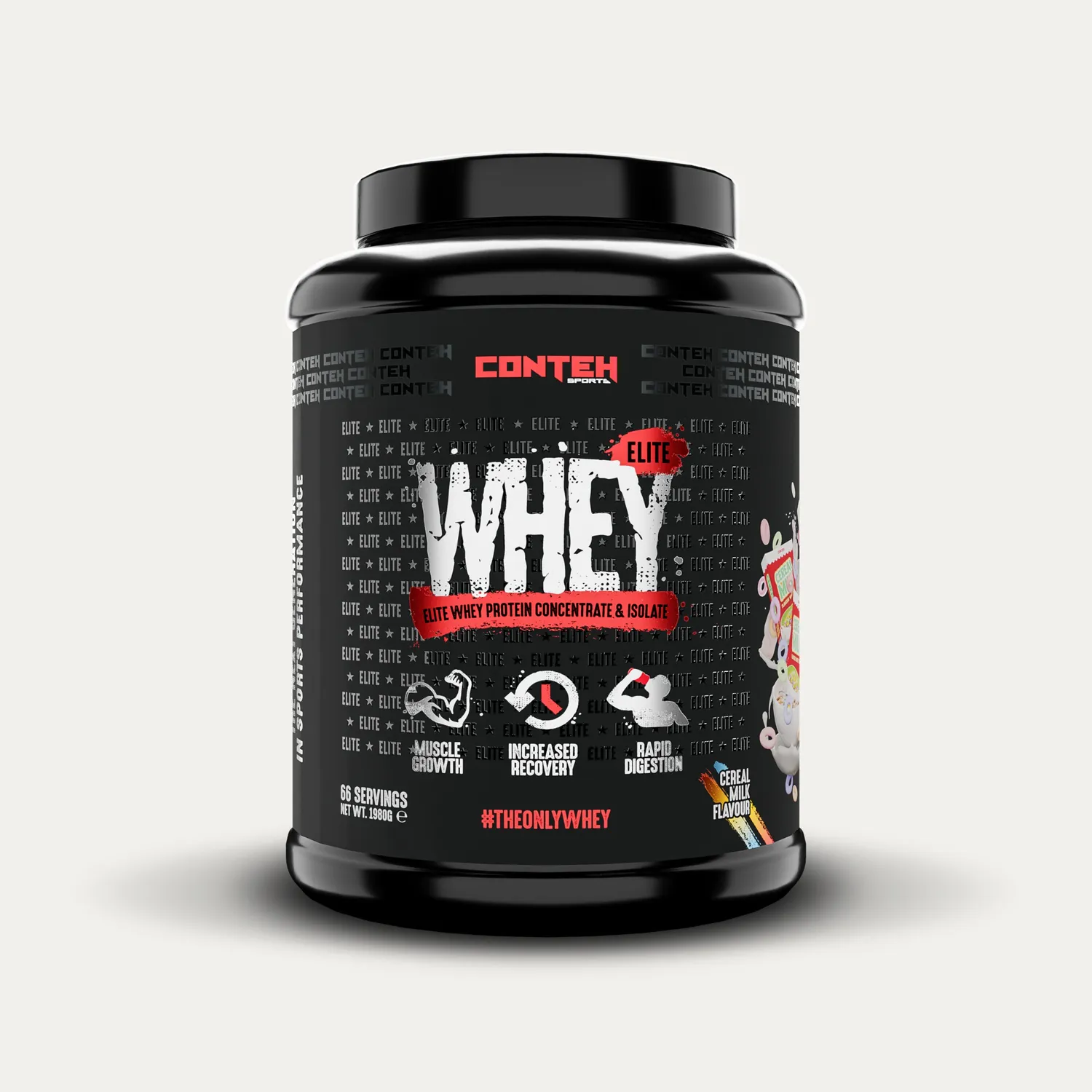 Conteh Sports Whey Elite proteinpulver Vanilje 20,2g