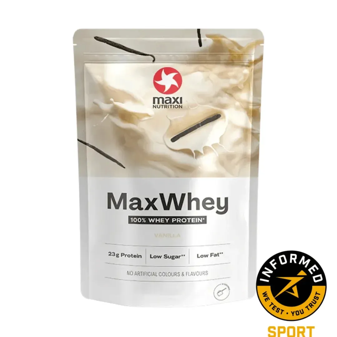 MaxiNutrition MaxWhey proteinpulver chokolade 7g BCAA