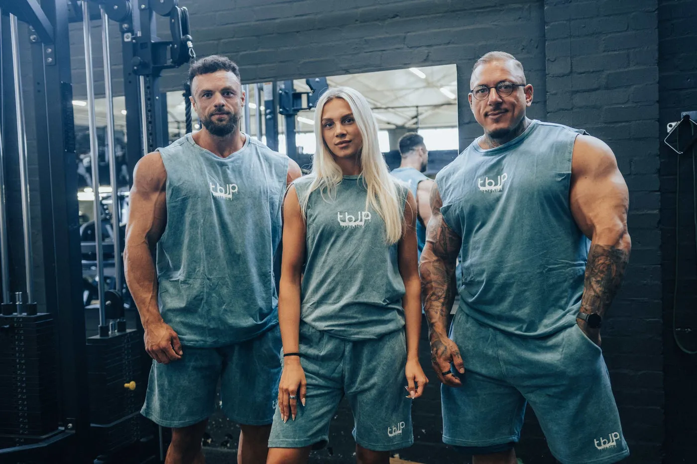 Trained by JP Drip Logo træningsshorts med lining