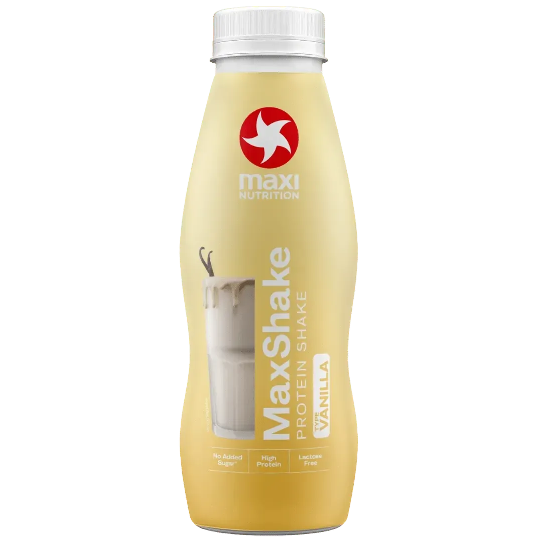MaxiNutrition MaxShake proteinshake chokolade 330ml 25g klar