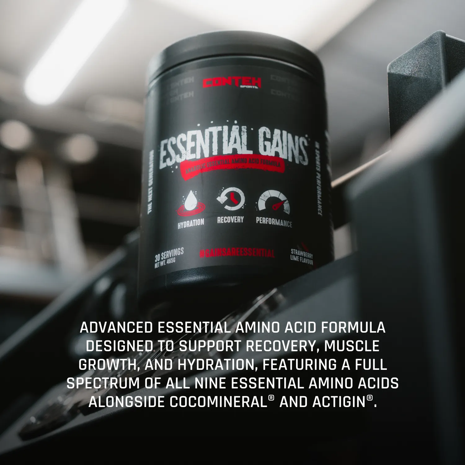 Conteh Sports Essential Gains EAA pulver berry