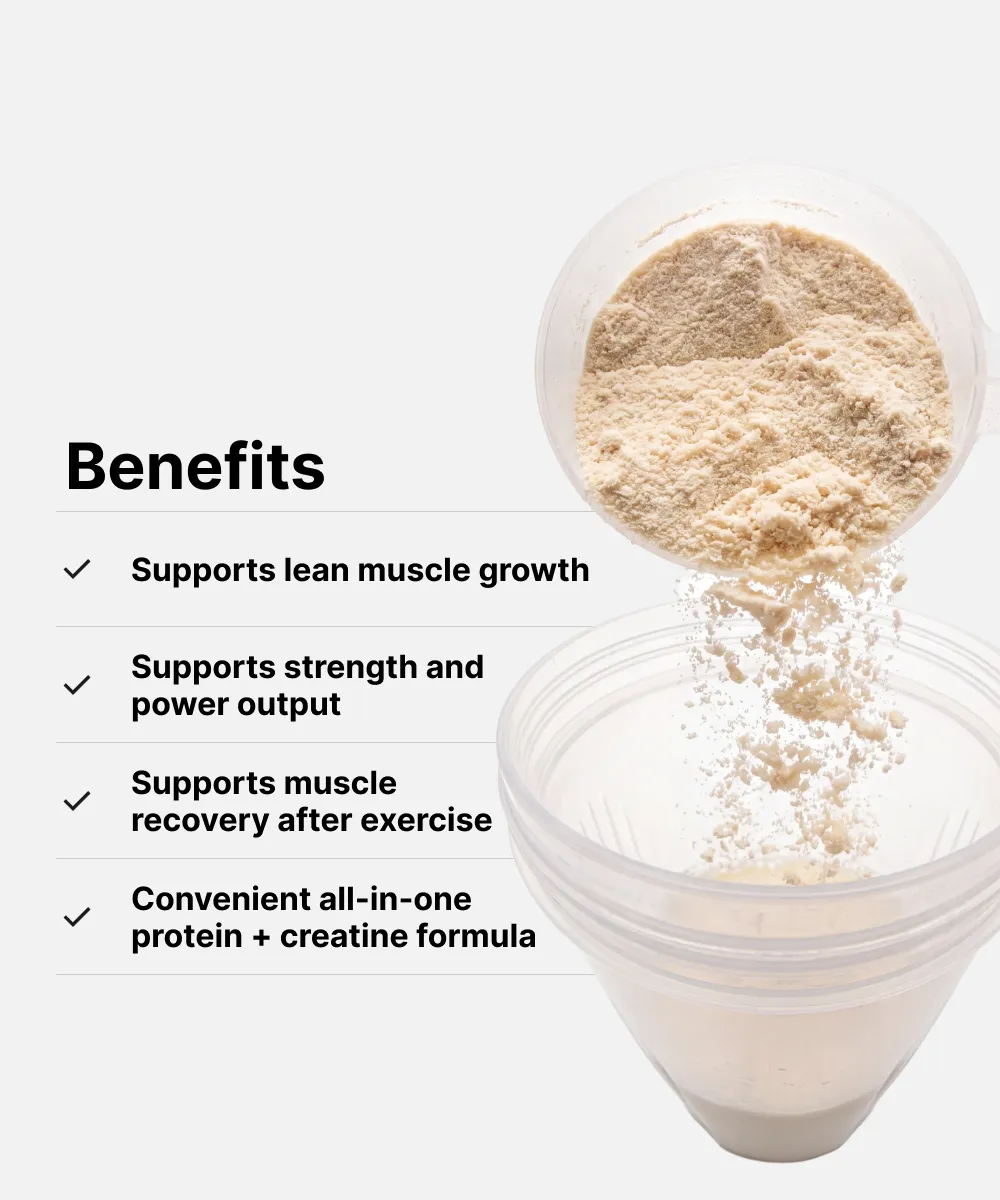 BSc High Protein + Creatine Proteinpulver Chokolade 720g 30g protein