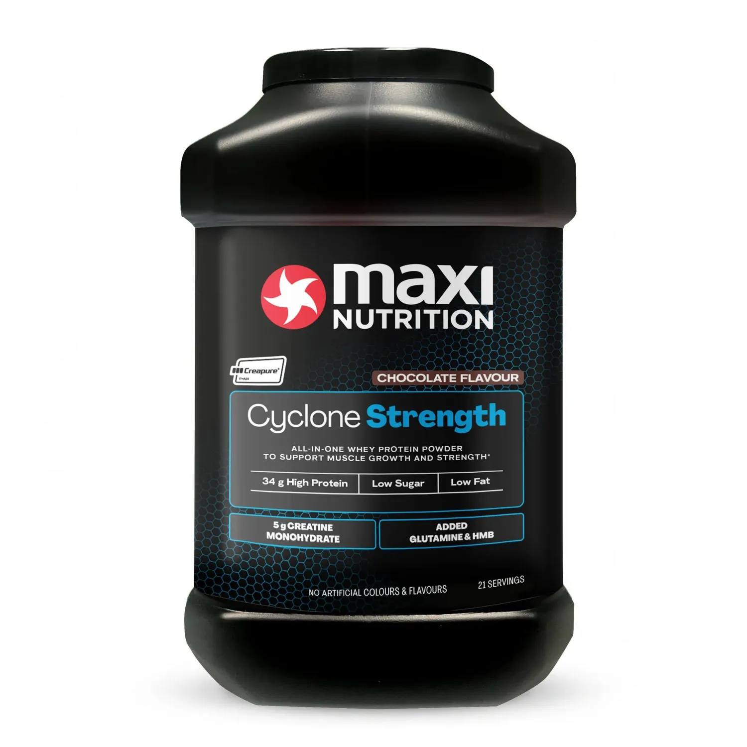 MaxiNutrition Cyclone proteinpulver 3-pak kreatin