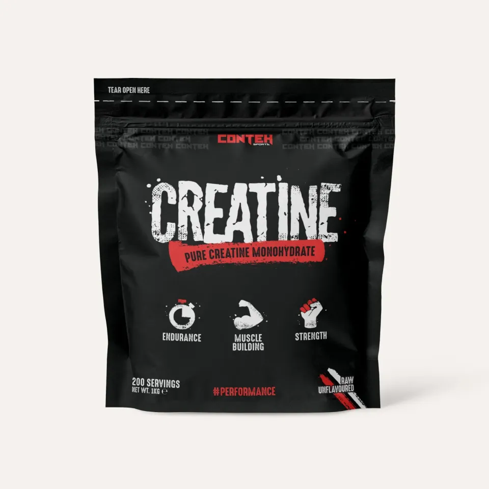 Conteh Sports Creatine Monohydrate kreatin pulver 1 kg
