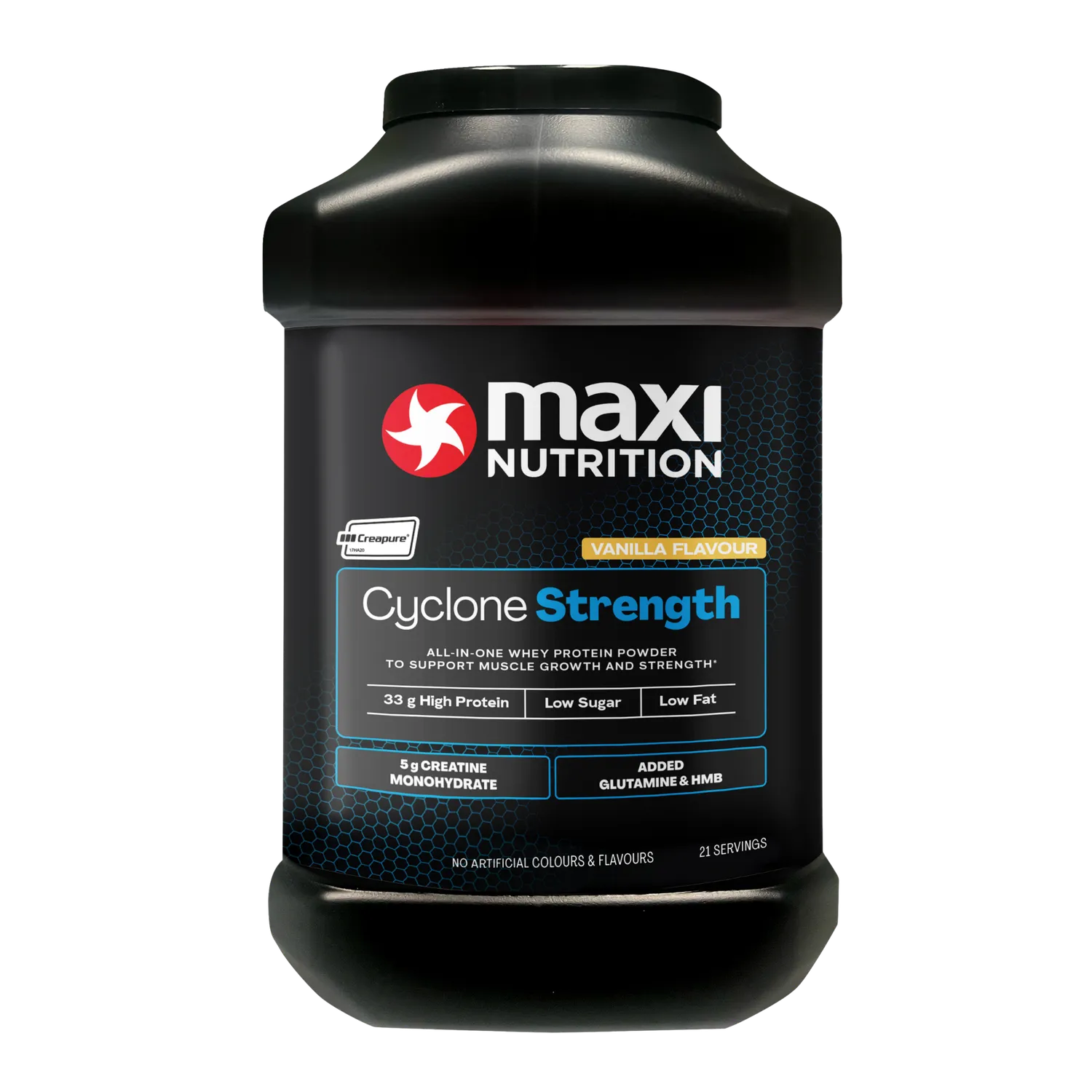 MaxiNutrition Cyclone proteinpulver 3-pak kreatin