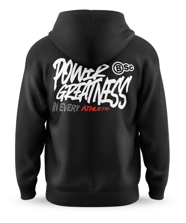 BSc Performance Hoodie hættetrøje sort large