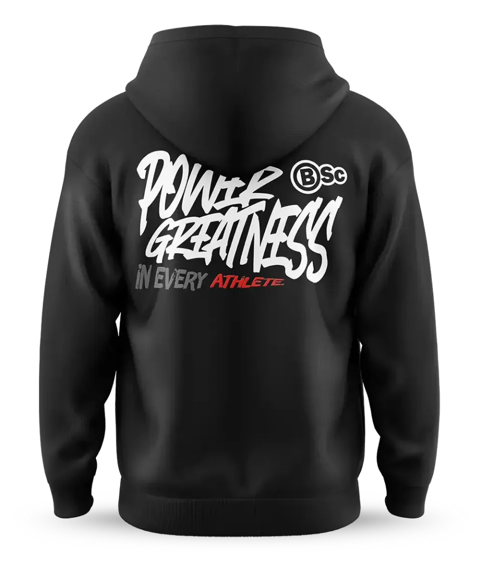 BSc Performance Hoodie hættetrøje sort large