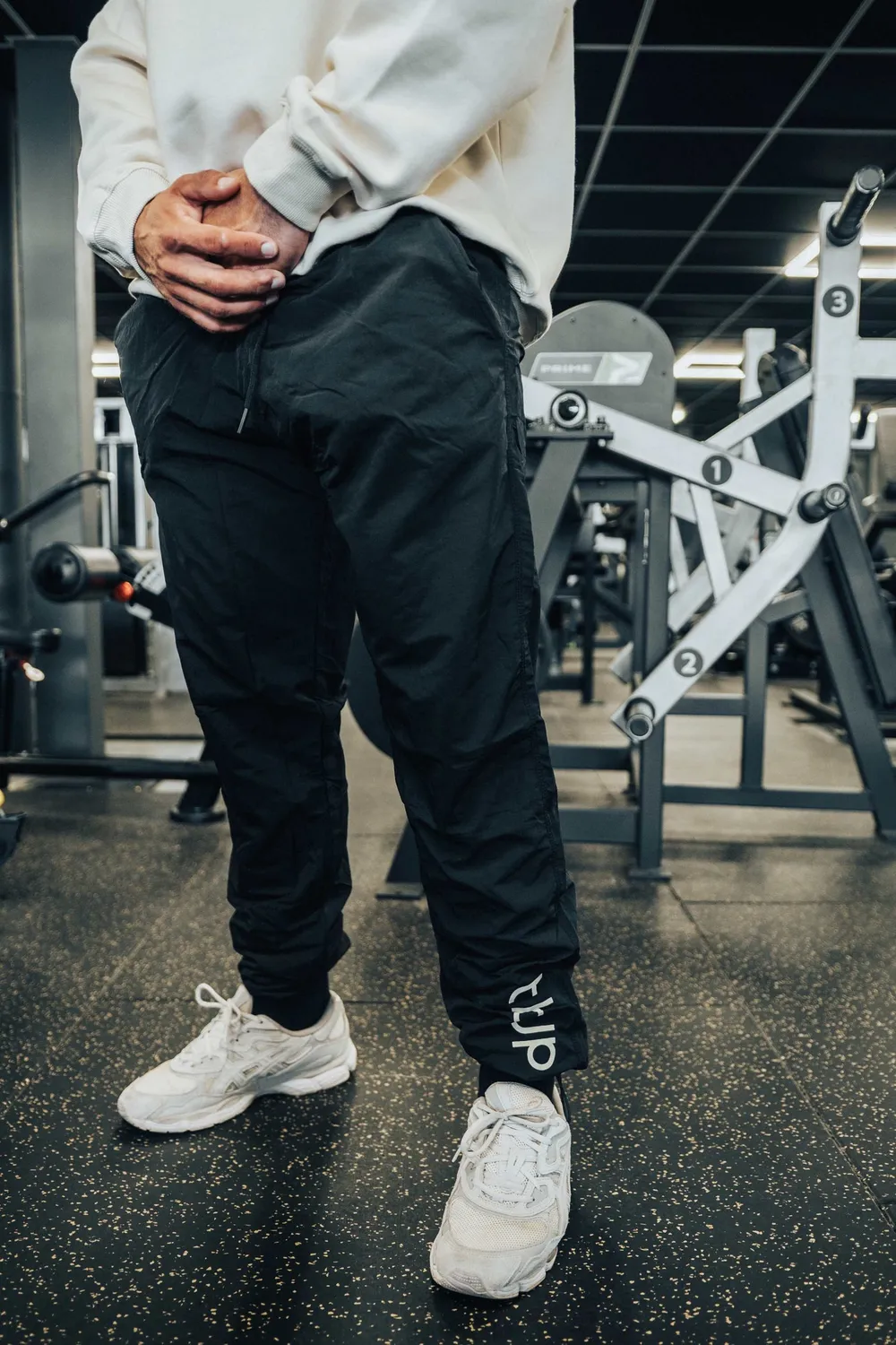 Trained by JP UTILITY01 tapered joggers sort