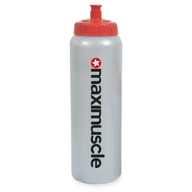 MaxiNutrition MaxiMuscle drikkedunk 1 liter rød/grå