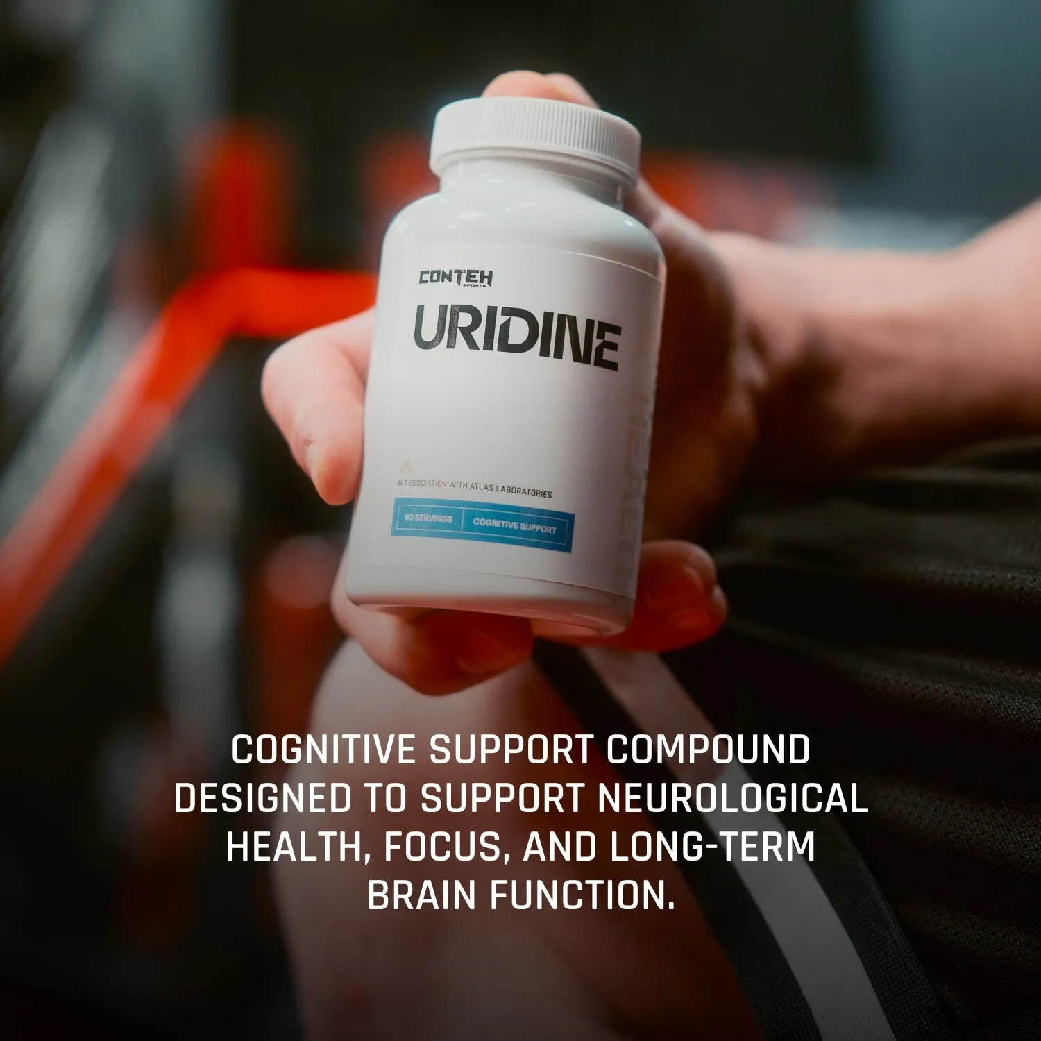 Conteh Sports Uridine kapsler 300 mg til daglig brug