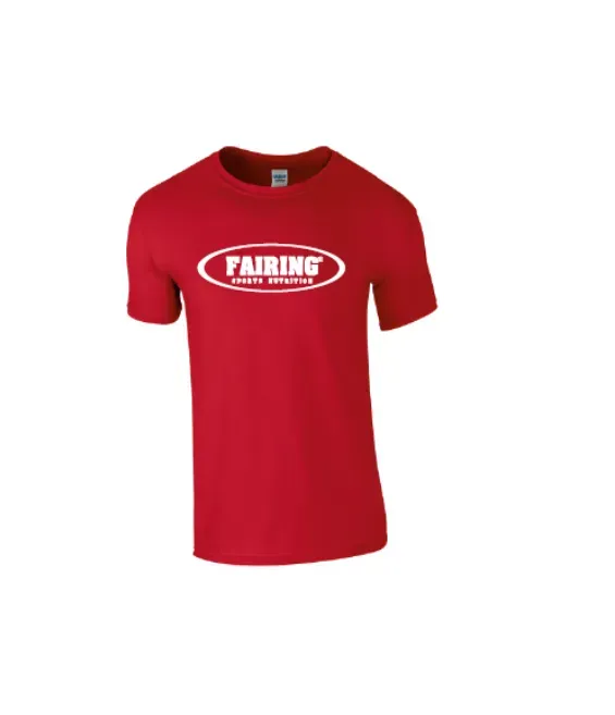 Fairing Logo T-shirt til træning bomuld