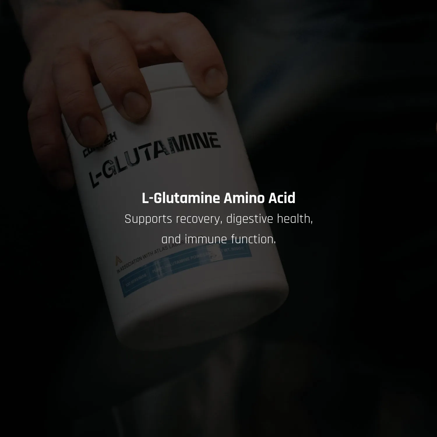 Conteh Sports L-Glutamin pulver 5g restitution