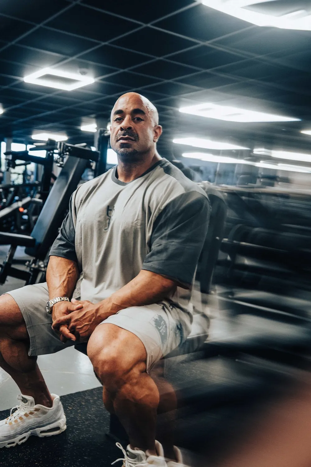 Trained by JP Set In Sleeve T-shirt grå stretch