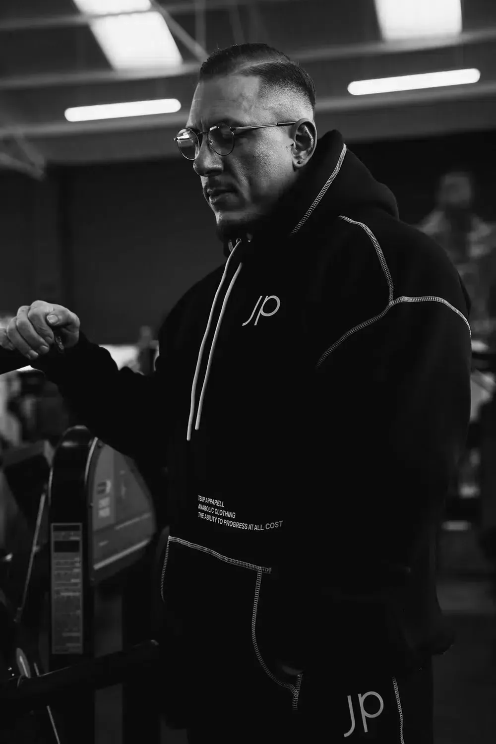 Trained by JP Anabolic tbJP hoodie bomuld