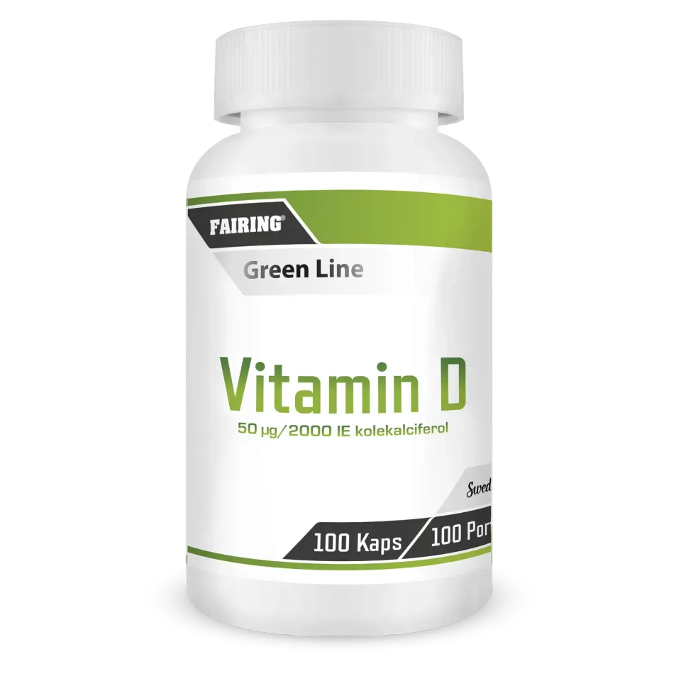 Fairing Vitamin D vitaminer til daglig brug