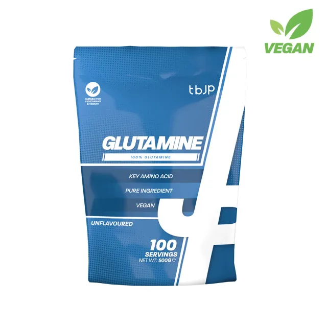 Trained by JP Nutrition glutamin pulver 500 g aminosyre