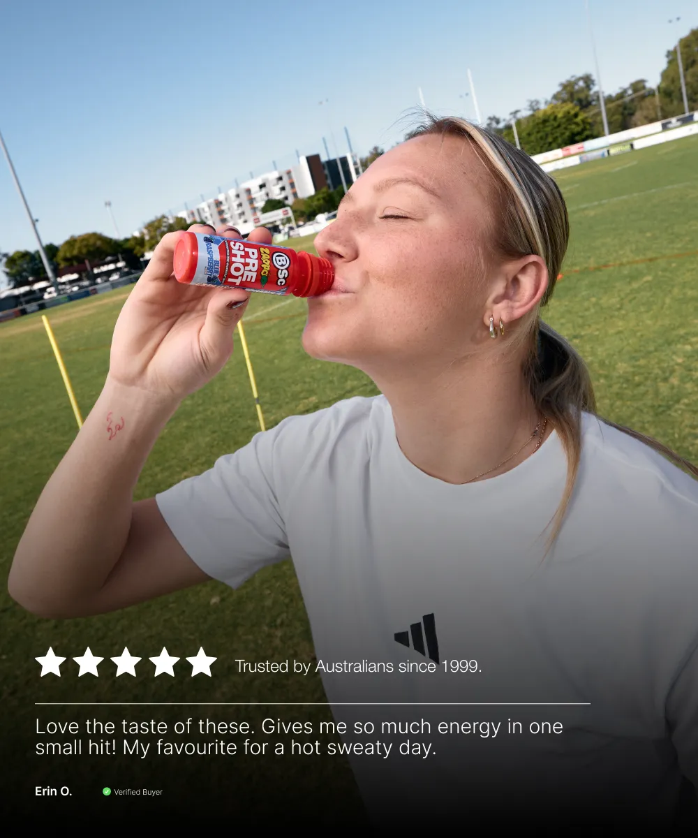 BSc Pre-Workout Shot energishot 60ml sour cola