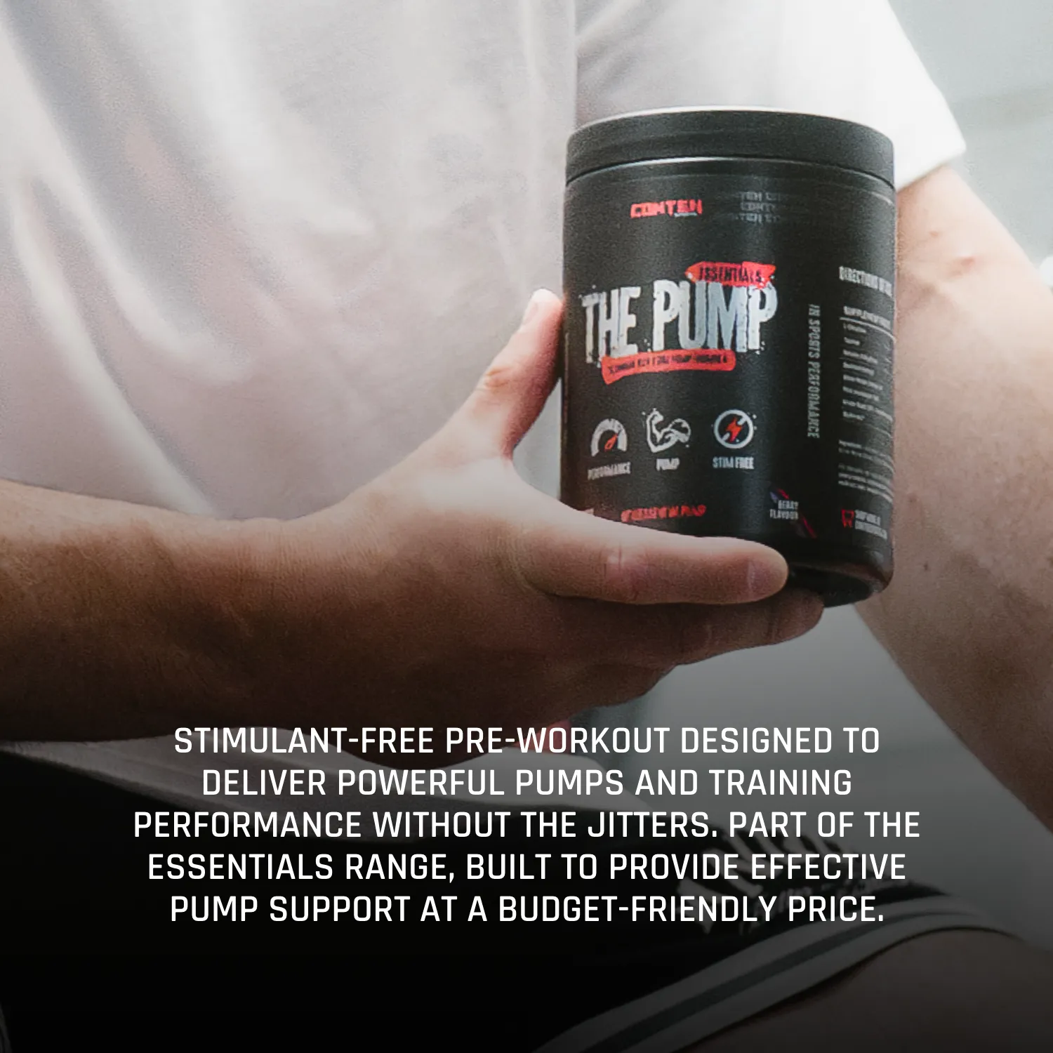 Conteh Sports The Pump pre-workout cherry pumpformel