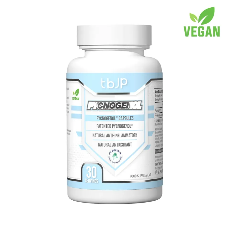 Trained by JP Pycnogenol Kapsler 100 mg Fyrrebark