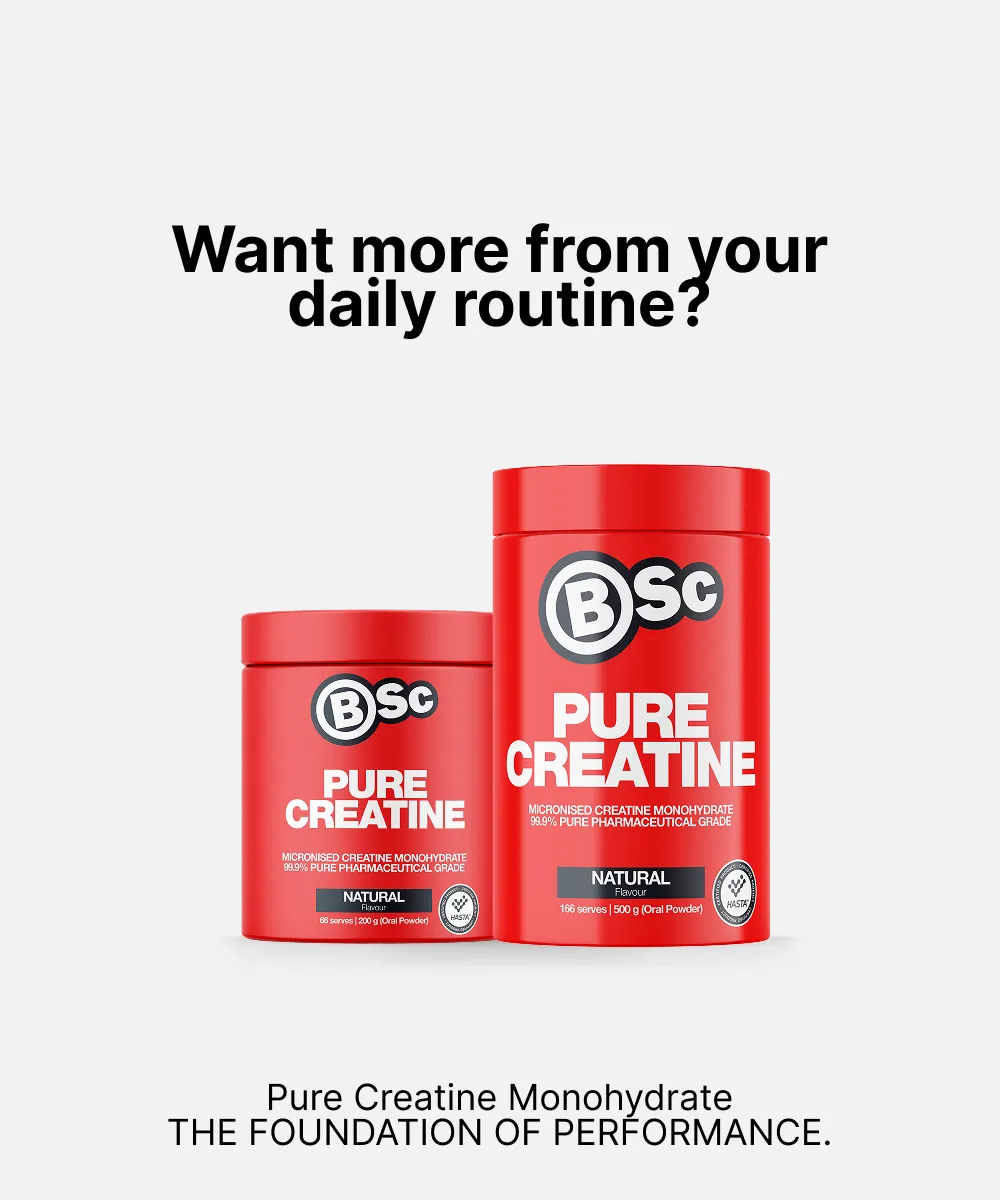 BSc Pure Creatine Monohydrate kreatin 500g natural 3g