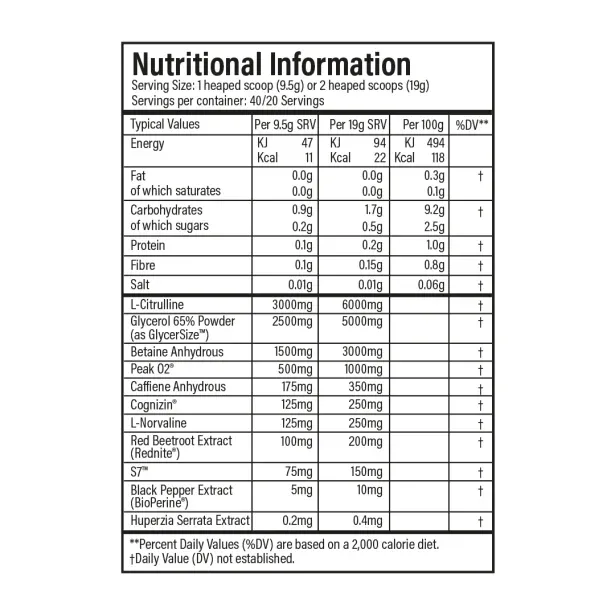 Trained by JP PrePare Pro pre workout pulver 8,5 g