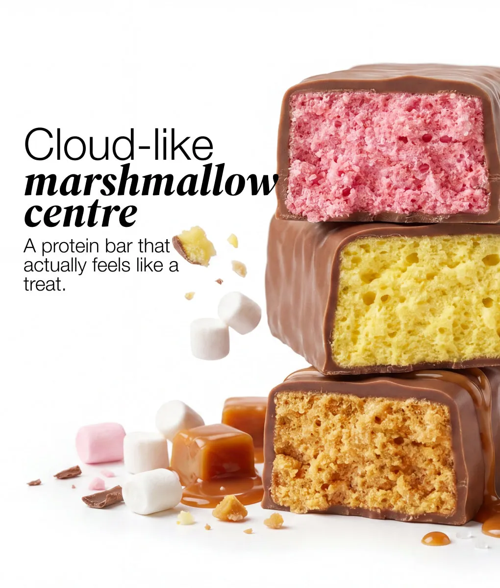 BSc Mellow Proteinbar 12-pak Strawberry 17g Protein Glutenfri