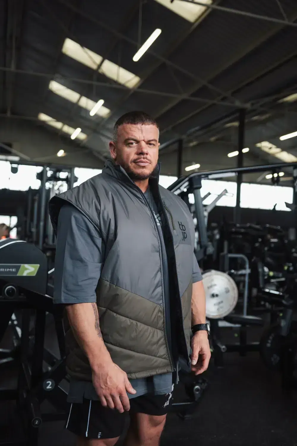 Trained by JP Insulated Gilet vest oliven isoleret