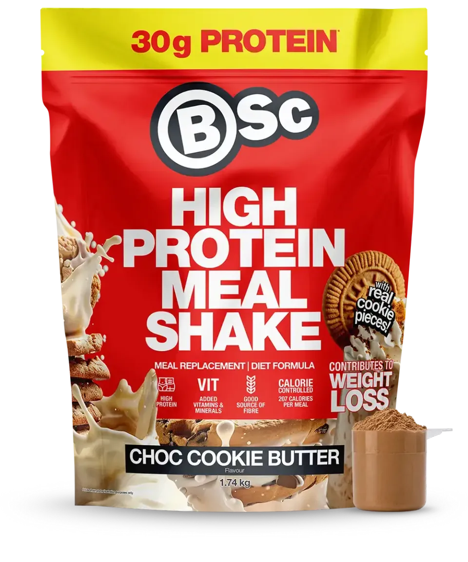 BSc High Protein Meal Shake Choc Cookie Butter 1,74 kg måltid