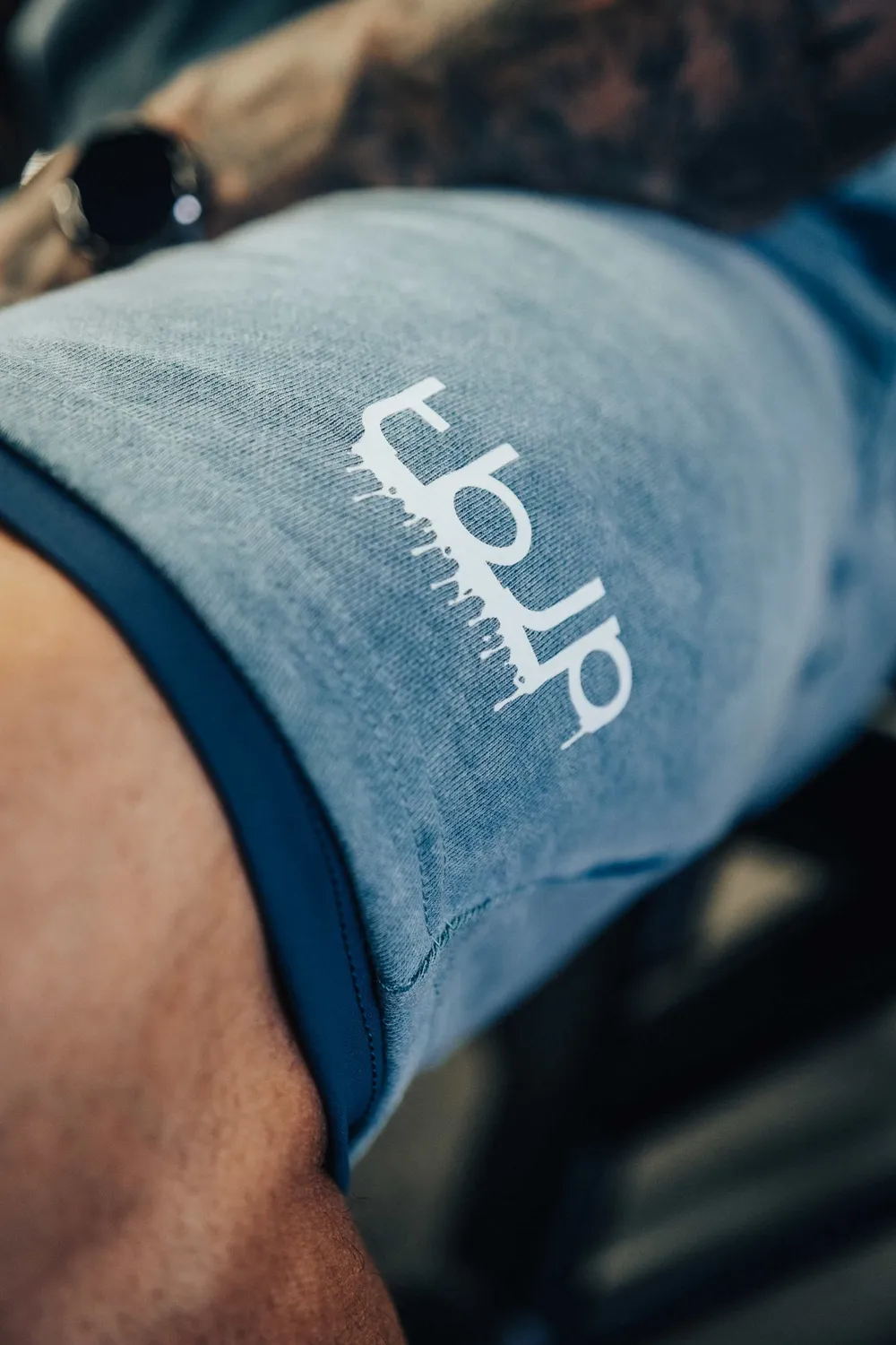 Trained by JP Drip Logo træningsshorts med lining