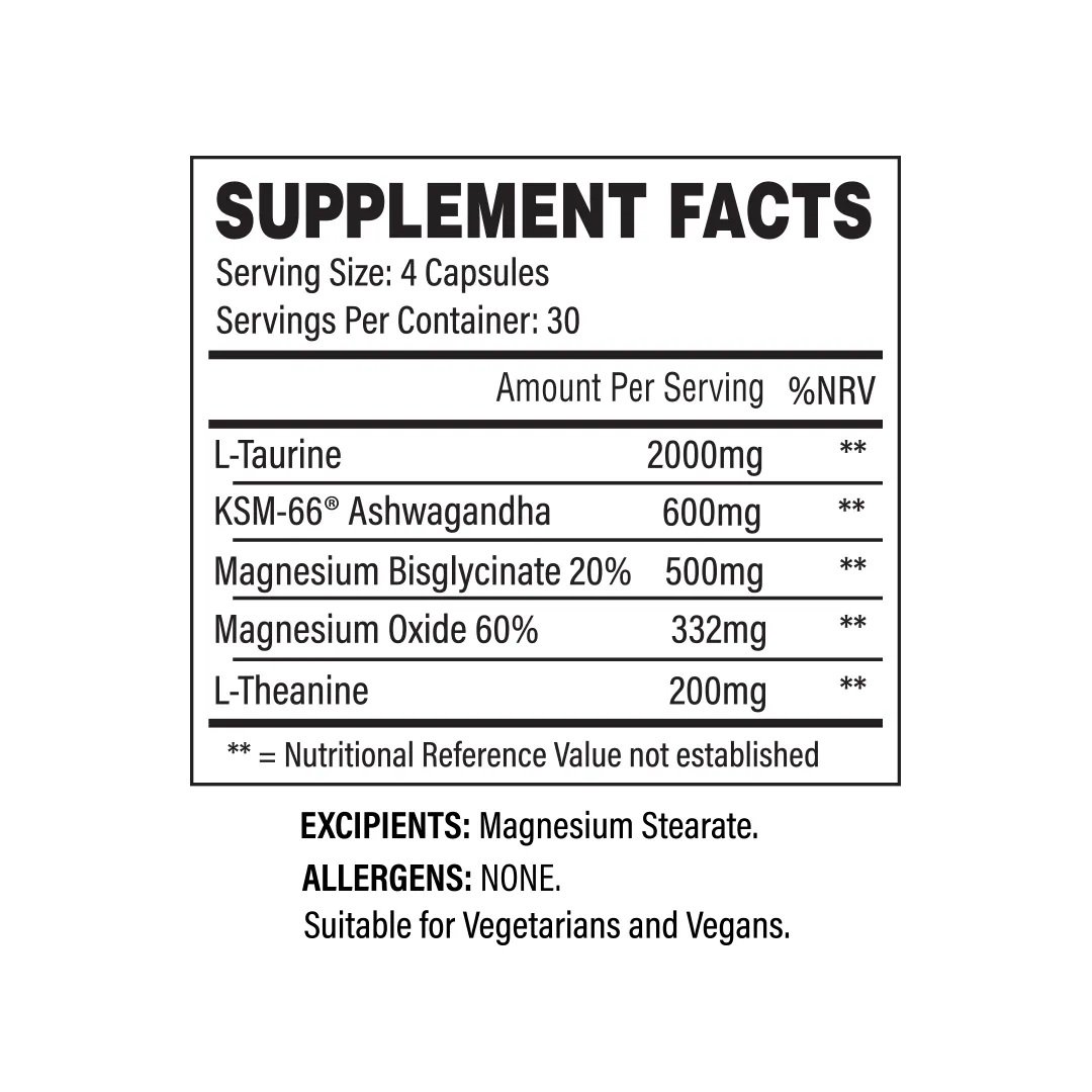 Trained by JP Unwind kapsler ashwagandha magnesium