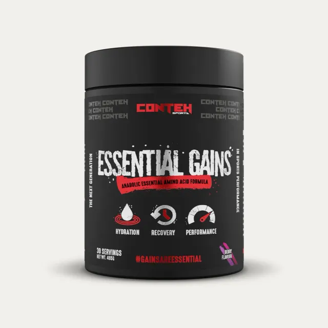 Conteh Sports Essential Gains EAA berry til restitution