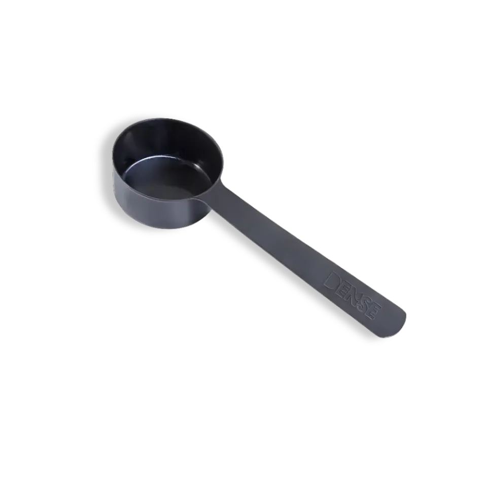 DENSE måleske rustfrit stål 100 ml proteinpulver genbrug