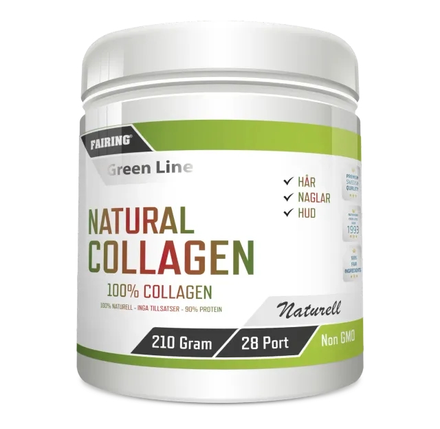 Fairing Natural kollagenpulver led hud og restitution