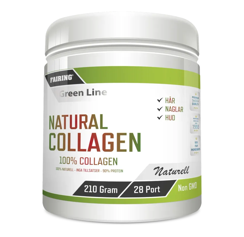 Fairing Natural kollagenpulver led hud og restitution