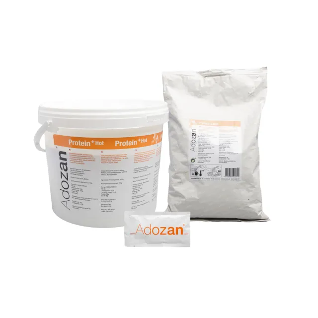 Adozan Protein+Hot proteinpulver 10 g varm drik